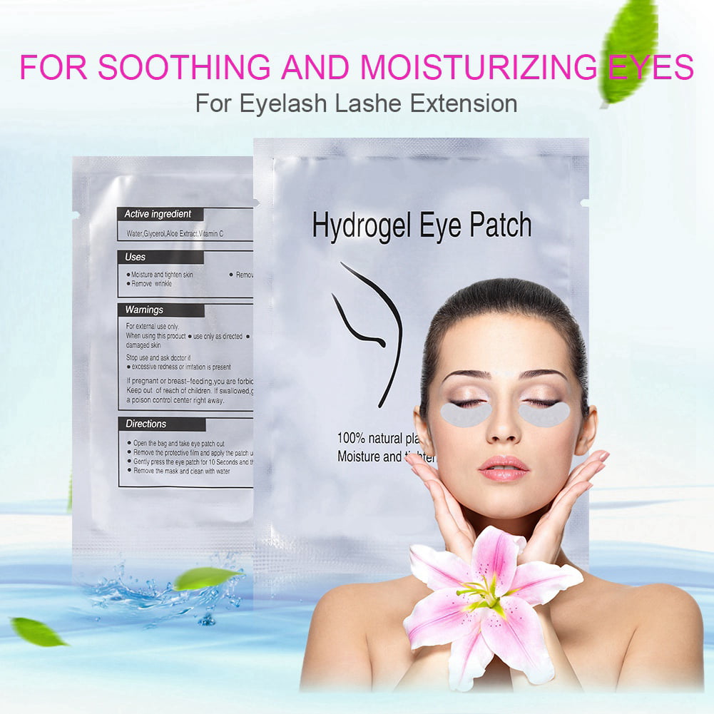 SilverFox Hydrogel Eye Patch 50Pairs/Set 